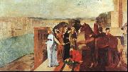 Edgar Degas Semiramis Building Babylon Spain oil painting artist